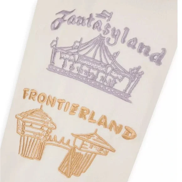 DISNEYLAND Varsity Bomber Jacket with Letter Patch, Size Women’s Small BNWT - Picture 6 of 11